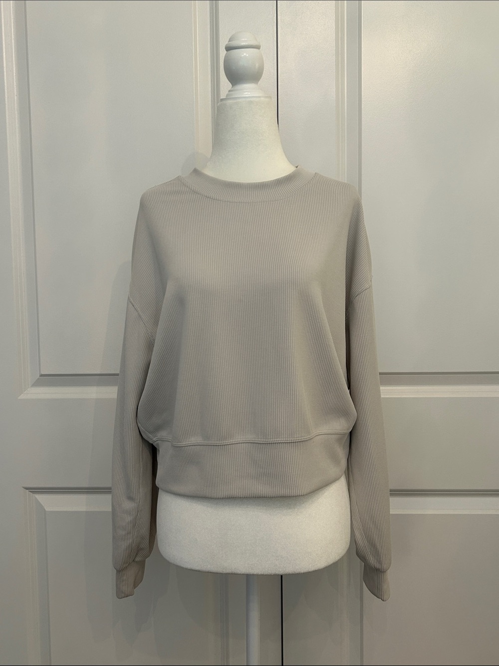 Lululemon athletica Cropped Ribbed pullover